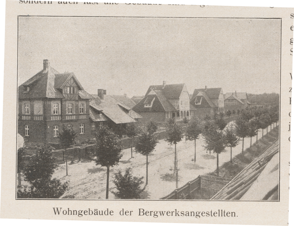 Palmnicken, Wohngebäude der Bergwerksangestellten