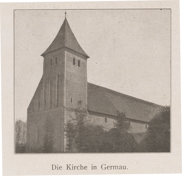 Germau, Ort, Kirche