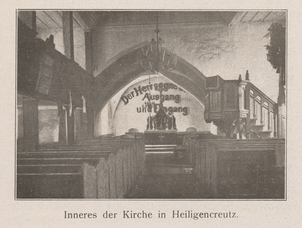 Heiligen Creutz, Kirche, Innenansicht