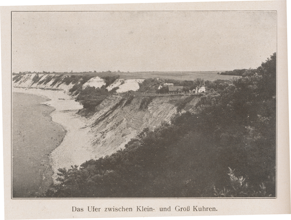 Klein Kuhren, Das Ufer zwischen Klein- und Groß Kuhren