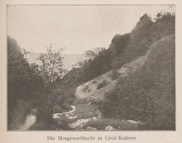 Groß Kuhren, Die Morgenschlucht