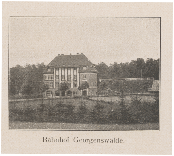 Georgenswalde, Bahnhof