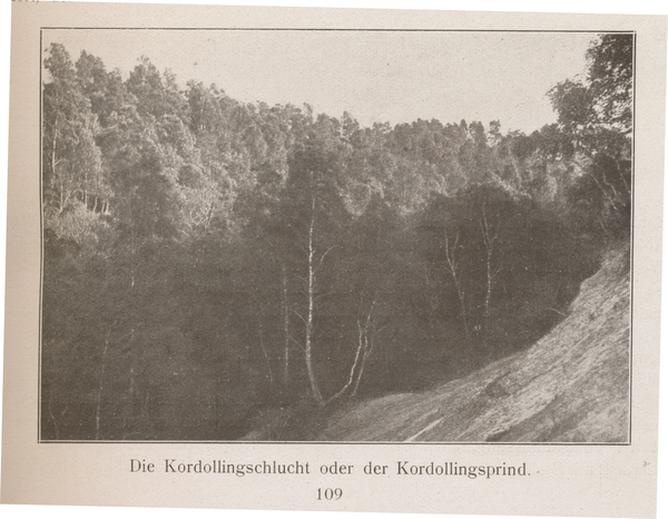 Rauschen Kr. Samland, Die Kordollingschlucht oder der Kordollingsprind