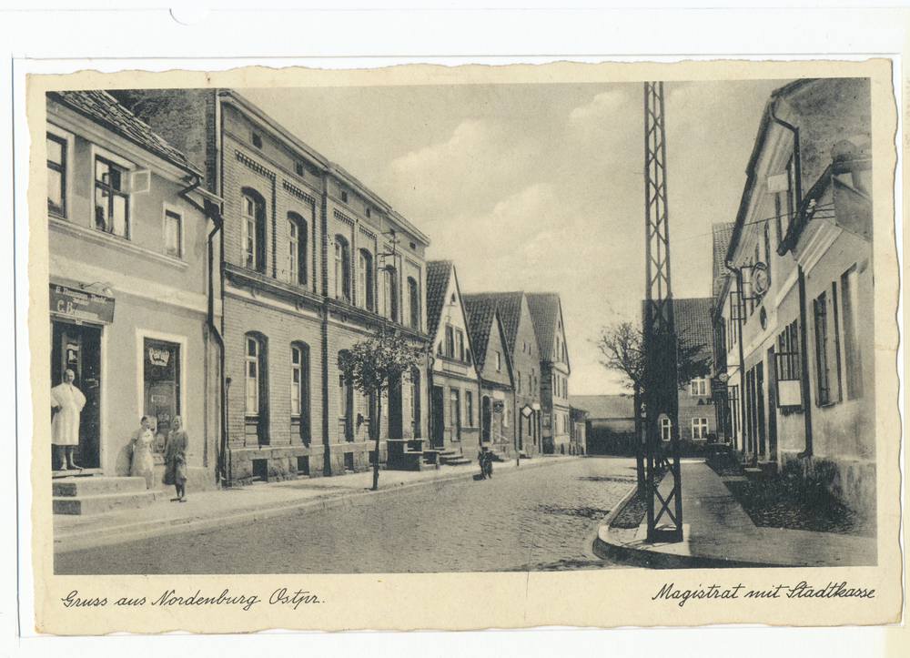 Nordenburg, Magistrat mit Stadtkasse