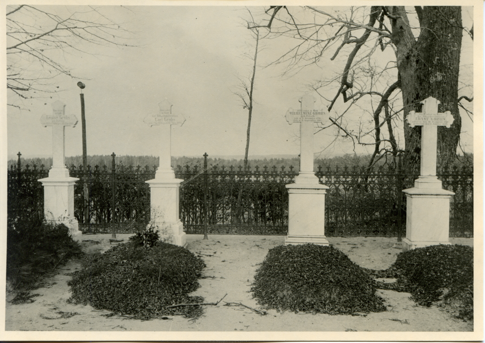 Grünwiese Kr. Heiligenbeil, Ort, Erbbegräbnis Grohs