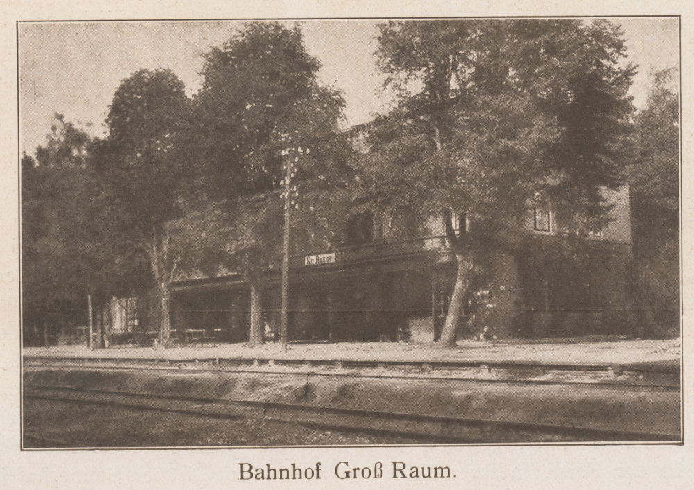 Groß Raum, Bahnhof