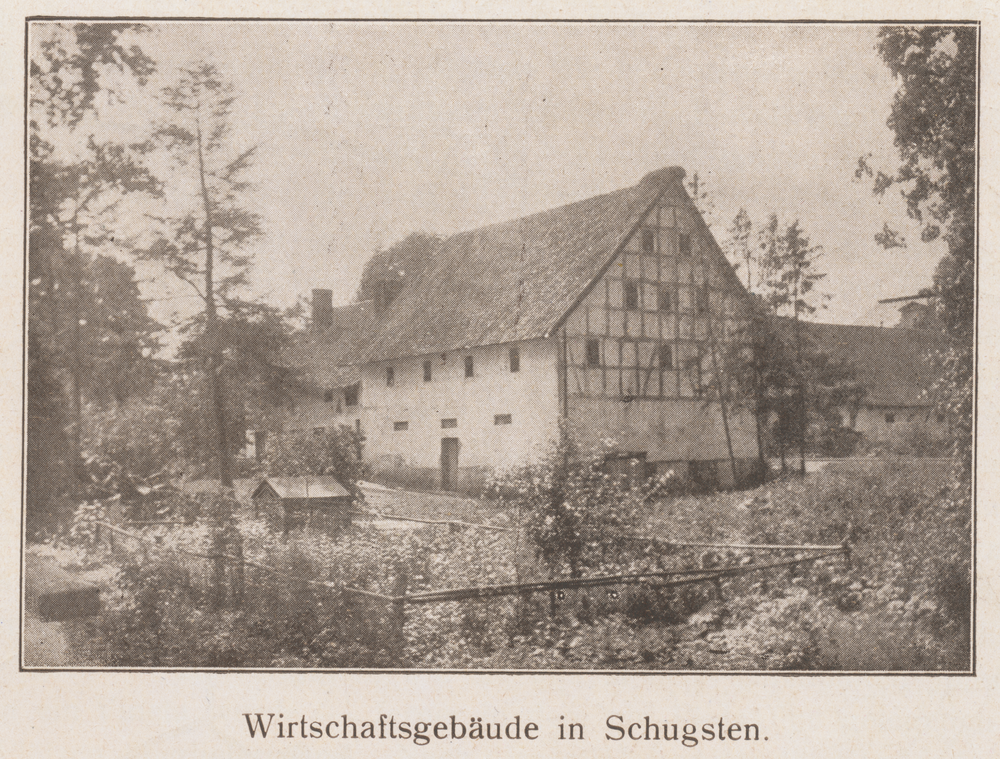 Schugsten, Wirtschaftsgebäude