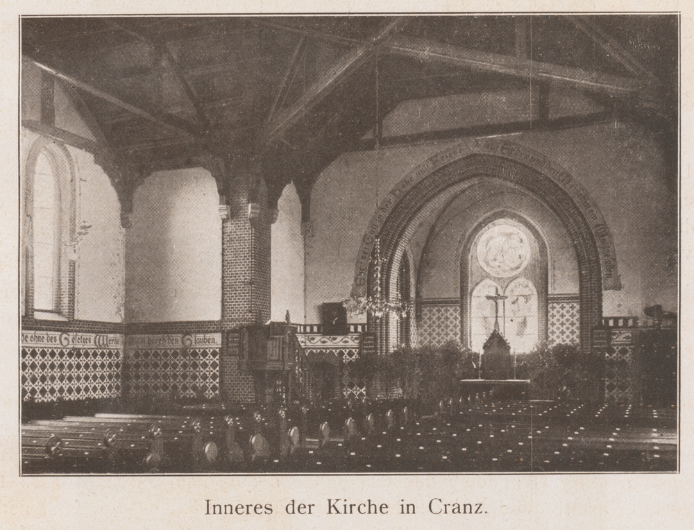 Cranz, Ev. Kirche, Innenansicht