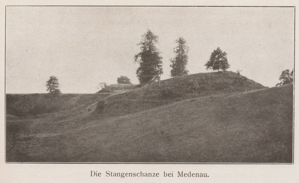 Medenau, Die Stangenschanze bei Medenau