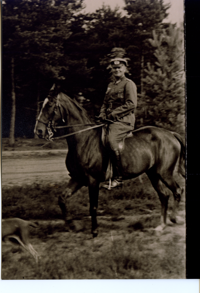 Klein Rödersdorf, Major Franz Unterberger in Warschau