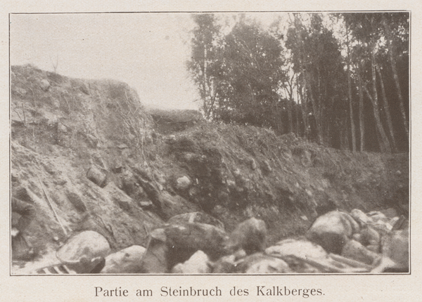 Der Kalkberg, Steinbruch