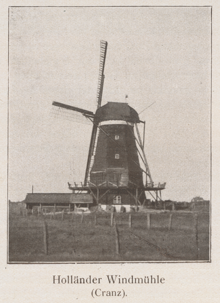 Cranz Kr. Samland, Holländer Windmühle bei Cranz