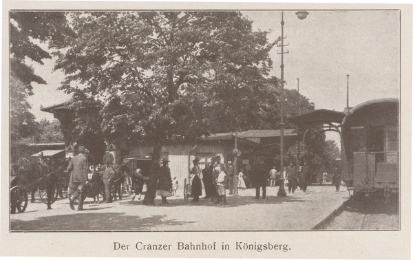 Königsberg (Pr.), Cranzer Bahnhof