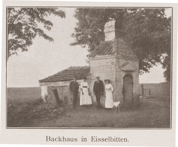 Eisselbitten, Backhaus