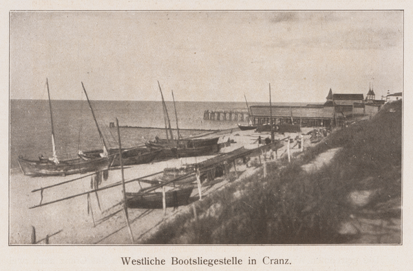 Cranz, Westliche Bootsliegestelle