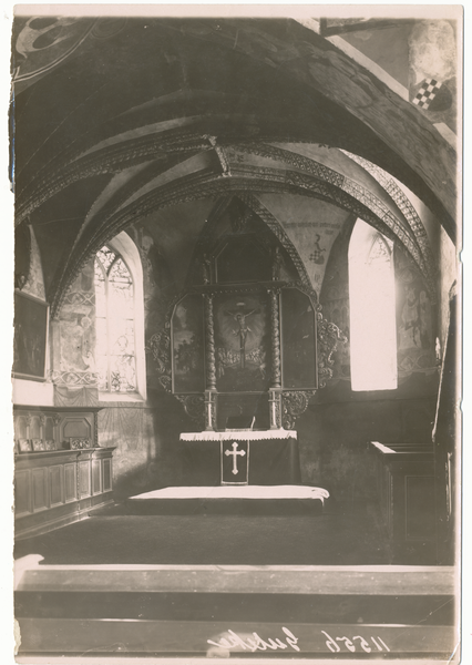 Juditten Stadtkr. Königsberg, Kirche, Altar im Chor