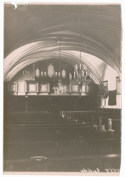 Juditten Stadtkr. Königsberg, Ev. Kirche, Blick zur Orgel