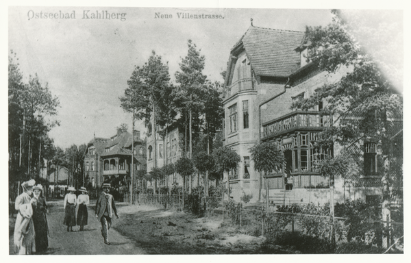 Kahlberg-Liep, Ort, Neue Villenstraße