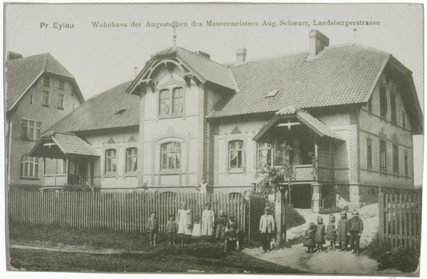 Preußisch Eylau, Wohnhaus der Angestellten des Maurermeisters August Schwarz