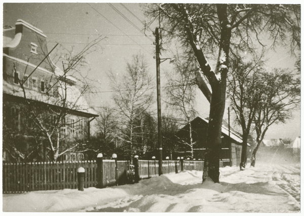 Preußisch Eylau, Schülerheim im Winter