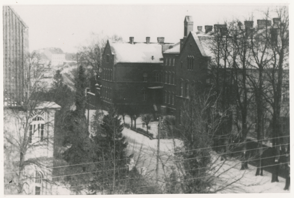 Preußisch Eylau, Aufbauschule im Winter