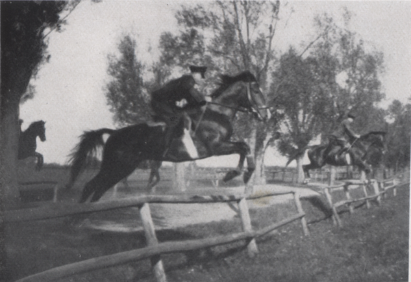 Groß Trakehnen, Jagdreiten, Jonasthaler Doppelsprung